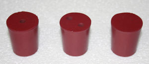 Bouchons en polystyrène durables et assortis, conception à un seul trou, pour joints de verrerie de laboratoire, tubes, flacons, sécurisant les liquides, OEM DD - Product Image 3