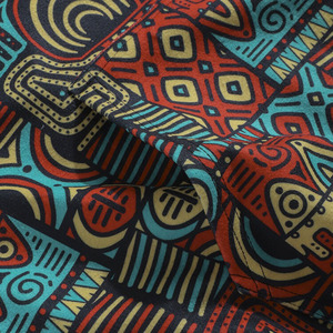 Sweat-shirt à capuche imprimé personnalisé pour homme, sweat-shirt à capuche hip-hop pour homme, sweat-shirt à capuche imprimé géométrique coloré - Product Image 5