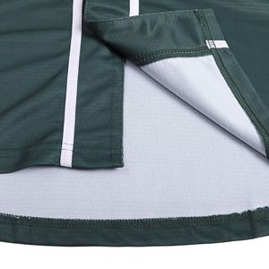 Uniforme de béisbol unisex transpirable, camiseta de malla con puntos, ribete en contraste, jersey deportivo con botones, precio mayorista económico. - Product Image 6