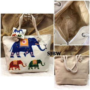 Beautiful Canvas Fabric Owl and Evil Eye Shopping <b>Bag</b> <b>Reusable</b> Printed Tote Carry <b>Bag</b> OEM Wholesale Export from India Supply - Product Image 3