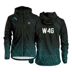 Custom Logo 100% Nylon Coated Unisex Hooded Windbreaker <b>Jacket</b> High Quality Quick Dry Waterproof Breathable Rainproof <b>Jackets</b> - Product Image 4