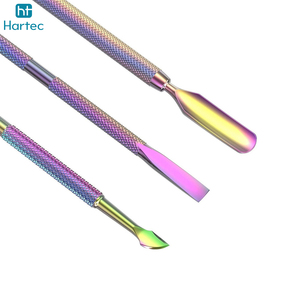 Lightweight Premium Rainbow Titanium Coated <b>Nail</b> Grooming <b>Kit</b> Multi-Functional Manicure Instruments For Professional Use - Product Image 6