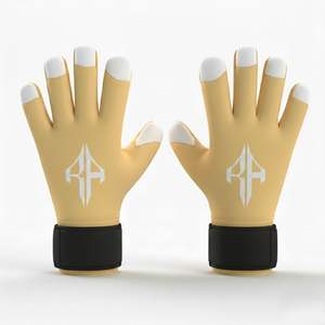 Gants de gardien de but unisexes en PU, respirants, avec protection des doigts et du pouce, haute qualité, couleur personnalisable. - Product Image 6