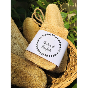Éponge de loofah entière séchée de grande taille pour spa et bain - Product Image 1