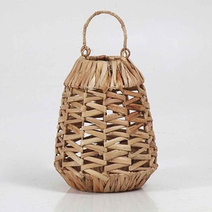 El fabricante suministra lámparas y faroles decorativos hechos a mano con jacinto de agua natural. - Product Image 5