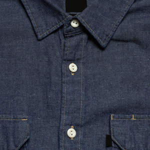 Camisas de Mezclilla de Manga Larga de la Mejor Calidad, 100% Algodón, para Hombre, Transpirables, Bordadas, Corte Regular, Servicio OEM, para Todas las Temporadas - Product Image 6