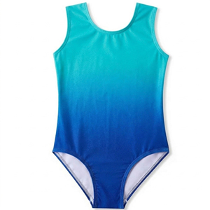 Ensembles de performance de gymnastique et de ballet pour filles, justaucorps imprimés pour adultes, combinaisons d'entraînement en polyester à manches courtes – Vente en gros - Product Image 1