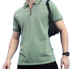 Nouveaux polos décontractés pour hommes et polos unis à logo personnalisé, nouveau design, très demandés pour hommes - Product Image 4