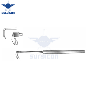 Retractores Delicados de 18 cm (7 Pulgadas), Instrumento Quirúrgico con Hoja de 15x3 mm, Retractor de Tejido de Precisión de Acero Inoxidable, Reutilizable, Médico - Product Image 3