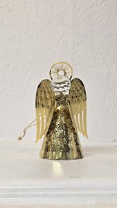 Estatua de Ángel de Latón Hecha a Mano de Lujo, Adorno Decorativo para Mesa, para Vestíbulo de Hotel, Hogar y Regalo Corporativo - Product Image 6