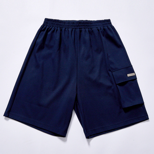 Shorts amples tricotés respirants et élastiques à rayures pour hommes, grande taille, décontractés, personnalisables, vente en gros 2026 - Product Image 2