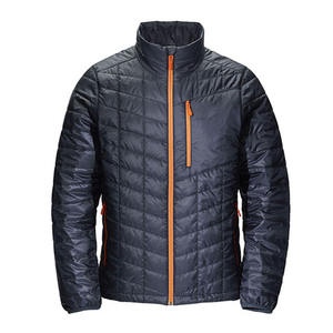 Stylish <b>Slim</b> <b>Fit</b> Coated Canvas Stand Collar Breathable Customized Puffer <b>Jacket</b> for Men - Product Image 5