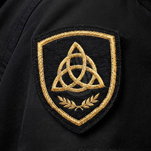 Custom Embroidery Badges <b>Sew</b>-On Eco-Friendly Lightweight Fashion Design for Jackets Shirts Workwear and Accessories - Product Image 3