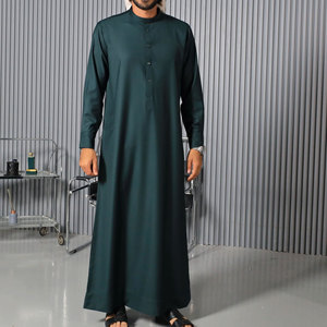 <b>Thobe</b> OEM Supplier Comfortable Long Sleeve Islamic Wear Designed for Private Label and Wholesale Buyers - Product Image 3