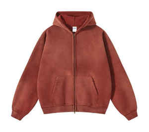 Sweat-shirt à capuche Upfelt Impex avec logo personnalisé imprimé, en molleton 100% coton lourd, coupe ample, pour streetwear - Product Image 3