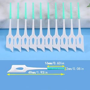 300 Palillos Dentales Desechables de Silicona Suave, Cepillos Interdentales de Doble Uso Premium para una Limpieza Dental Eficaz - Product Image 3