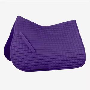 Proveedor mayorista de artículos ecuestres, almohadilla de montura para equitación, forro de cuero tipo waffle, relleno de espuma, exterior de satén - Product Image 5