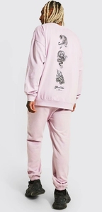 Sweat-shirt unisexe à capuche anti-plis en molleton 100 % coton, coupe oversize, tricoté, décontracté, pour l'automne - Product Image 6