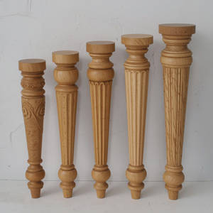 ชุดขาเฟอร์นิเจอร์ไม้เนื้อแข็งทนทานสำหรับโซฟา ตู้ โต๊ะ เตียง รองรับน้ำหนักได้มาก พร้อมลวดลายแกะสลักอย่างสวยงามและสไตล์ร่วมสมัย - Product Image 1