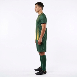 Conjunto de Uniforme de Fútbol Personalizable, Transpirable, de Poliéster, Nuevo Servicio OEM, Bordado y Sublimación para Equipos de Verano - Product Image 6