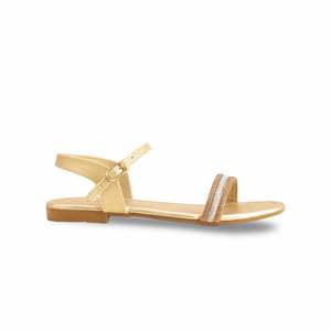 Sandales formelles à talon doré pour filles KD9871 - Product Image 4