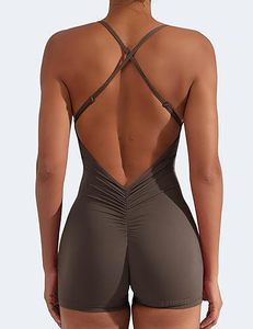 Compression Yoga <b>Leggings</b> with Flexible Spandex Knitted Fabric Solid <b>Pattern</b> Breathable for Women - Product Image 5