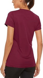 T-shirt femme 2026, haut d'été léger en mélange de coton, style décontracté, coupe oversize ou ajustée, t-shirt basique uni - Product Image 2