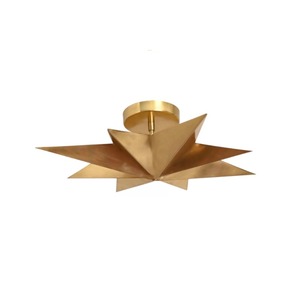 Luminaire de plafond en laiton personnalisable en gros, éclairage décoratif en métal pour la décoration intérieure - Product Image 4