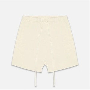Pantalones Cortos de Algodón para Hombre, Cintura Elástica, Color Sólido, Antiarrugas, Reflectantes, Ecológicos, Casuales - Product Image 2
