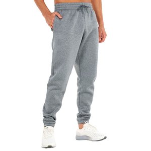 Men Fleece Oversized Joggers 80% Cotton 20% Polyester Elastic Waist Winter Casual <b>Trousers</b> - Product Image 1
