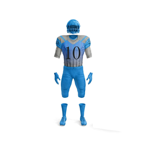 Tenue de football américain tendance, couleur unie, respirante, manches courtes, grande taille, vêtements de sport - Product Image 2
