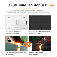 Pantalla LED de Aluminio para Exteriores, Pantalla Digital Grande para Estadios Deportivos, Proyectos de Publicidad en Carreteras