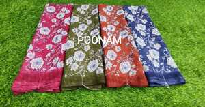 ชุดส่าหรีผ้าส่าหรีมีสไตล์เสื้อเบลาส์พิมพ์ลายทันสมัยส่าหรีสไตล์ชนเผ่าส่าหรี - Product Image 5