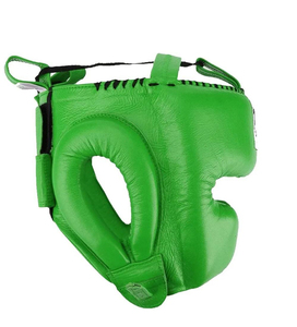 Protector de Cabeza de Espuma Verde para Boxeo, Protección Facial Completa, Visera Transparente, Cierre de Gancho y Bucle, Unisex, Adulto, Casco Deportivo para Entrenamiento de MMA - Product Image 2