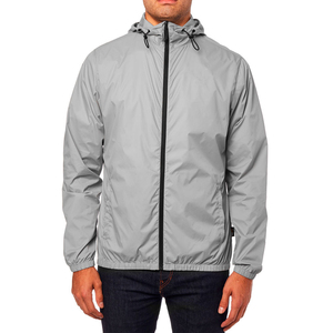 Streetwear Windbreaker <b>Jacket</b> Custom Logo Lightweight <b>Waterproof</b> Stand Collar Men's Polyester Casual Sports Windbreaker <b>Jacket</b> - Product Image 3