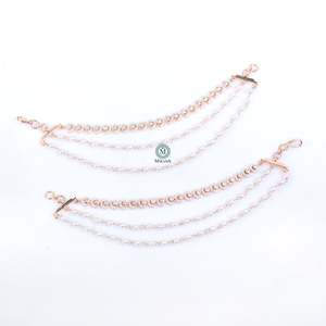 Tira Pearl CZ Fashion Ear Chains - Product Image 5