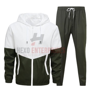 Chándales de buena calidad a precio, chándales de hombre teñidos lisos salientes con logotipo personalizado disponibles en fábrica, chándales para hombre - Product Image 1