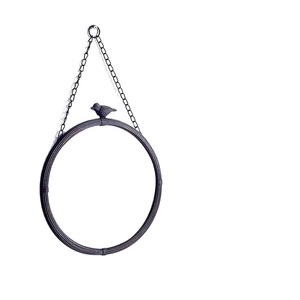 Latest Design Vintage Round <b>Metal</b> Framed Wall Mounted Mirror With Bird Iron <b>Metal</b> <b>frame</b> wall mirror - Product Image 3