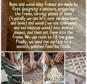 Handmade Solid Bone Inlay <b>Picture</b> <b>Frame</b> - 4x6 Unique Weaving Photo <b>Frame</b> Design Anniversary Gift - Product Image 6