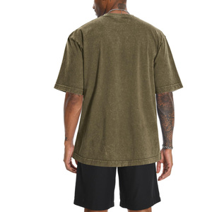 Camisetas con Lavado Ácido para Hombre, Estilo Vintage, Impresión Personalizada, Material Transpirable, Ropa Casual de Calle, Camiseta con Lavado Ácido Personalizada para Hombre - Product Image 2