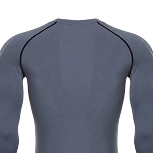 2026 Men's Long Sleeve Rash Guards High Quality <b>Compression</b> <b>Shirts</b> with Sublimation Print in Wholesale Price Men Rash Guard - Product Image 5