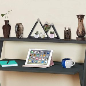 Eco-Friendly Wooden Wall <b>Shelves</b> for Living Room Bedroom | Handmade <b>Rustic</b> <b>Floating</b> Storage Shelf - Product Image 5