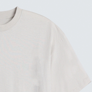T-shirt personnalisé surdimensionné avec impression sérigraphique en strass, coton vintage, manches courtes, broderie, effet vieilli pour homme - Product Image 5