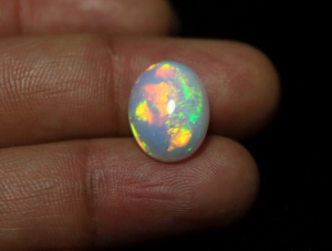 Gemas Hasnain, Ópalo Etíope Natural de Excelente Calidad, Corte Ovalado, 5 Quilates, Multicolor, 14.5*11*6mm, Gema para Joyería - Product Image 5