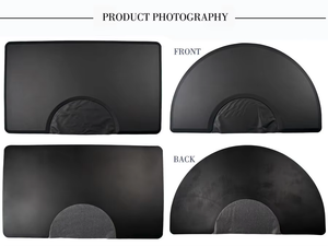 Tapis de travail ergonomique professionnel pour salon de coiffure, anti-fatigue, durable, en cuir PU, mousse souple, antidérapant, résistant à la chaleur, recyclable - Product Image 4