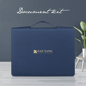 พวงกุญแจ กระเป๋าถือแบบมีซิปสไตล์ผู้บริหาร แฟ้มเอกสารแบบพกพา - Product Image 1