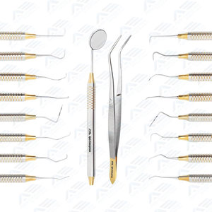 Dentist Handle Tool Set Dental Surgical Instruments Medic Instruments Professional Dental Stainless Steel Teeth Cleaning - Product Image 4