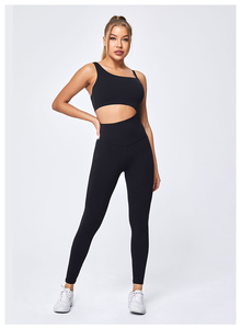 Heavy Fashion Printed Fitness Workout Yoga Set Sports Bra And Legging Set - Product Image 5