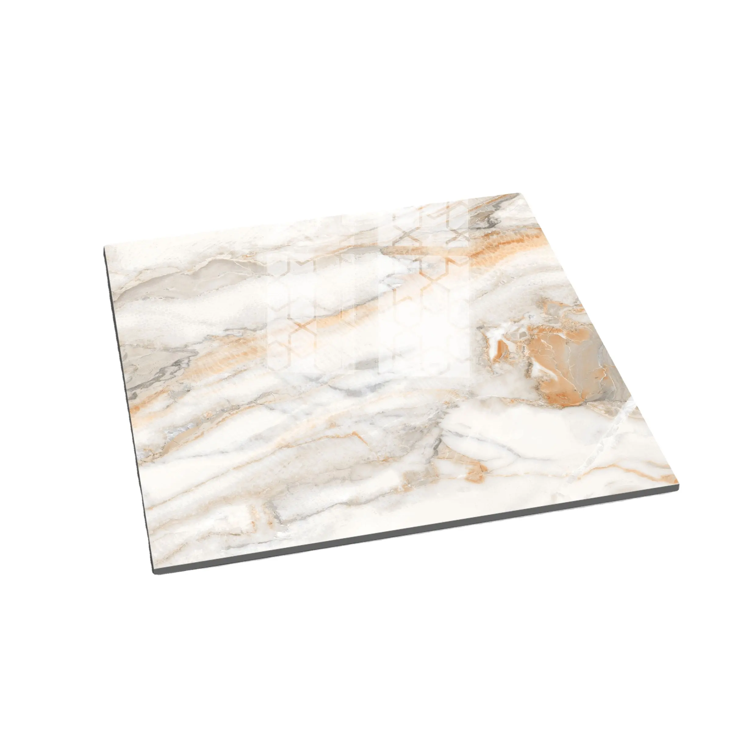 Realonda torino tosca — carreaux de sol en porcelaine ivoire, éléments en porcelaine blanche, 600x600, haute résolution, sans incrustation