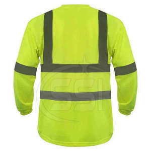 Sudadera de Seguridad Reflectante Premium ANSI Clase 2, Ropa de Trabajo Impermeable de Alta Visibilidad para Contratistas y Equipos Laborales - Product Image 5